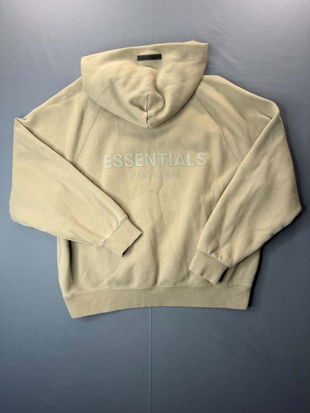 Fear of God Essentials Pullover Hoodie Sand Size M